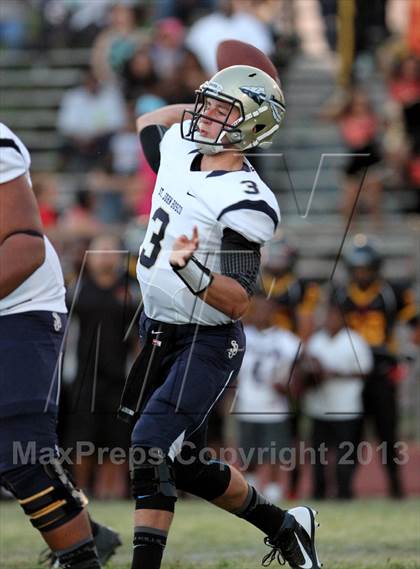 Thumbnail 1 in St. John Bosco vs. Dominguez photogallery.