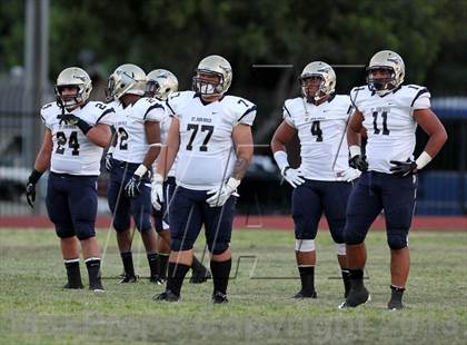 Thumbnail 2 in St. John Bosco vs. Dominguez photogallery.
