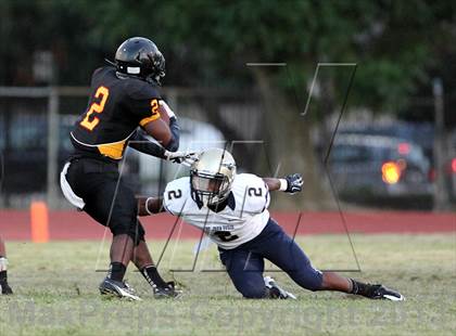 Thumbnail 2 in St. John Bosco vs. Dominguez photogallery.