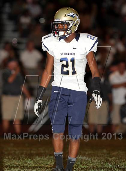 Thumbnail 2 in St. John Bosco vs. Dominguez photogallery.