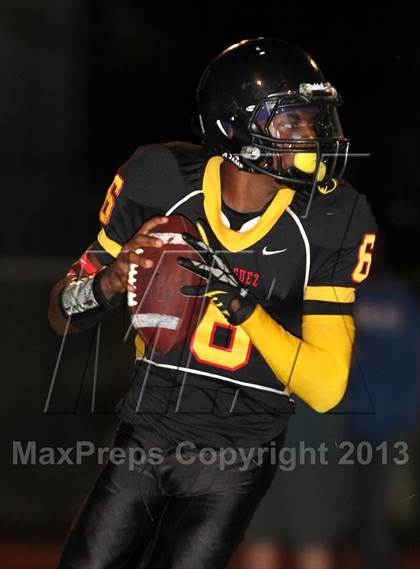 Thumbnail 2 in St. John Bosco vs. Dominguez photogallery.