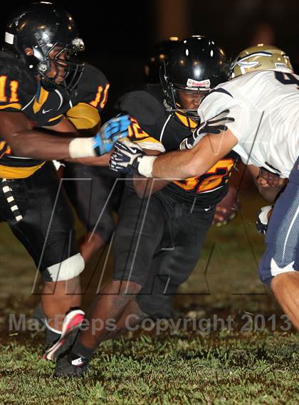Thumbnail 2 in St. John Bosco vs. Dominguez photogallery.