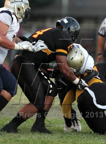 Thumbnail 2 in St. John Bosco vs. Dominguez photogallery.