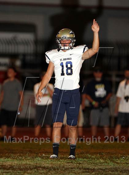Thumbnail 1 in St. John Bosco vs. Dominguez photogallery.