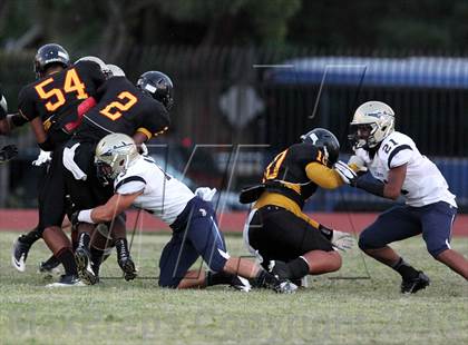 Thumbnail 3 in St. John Bosco vs. Dominguez photogallery.