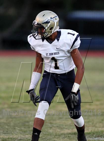 Thumbnail 1 in St. John Bosco vs. Dominguez photogallery.
