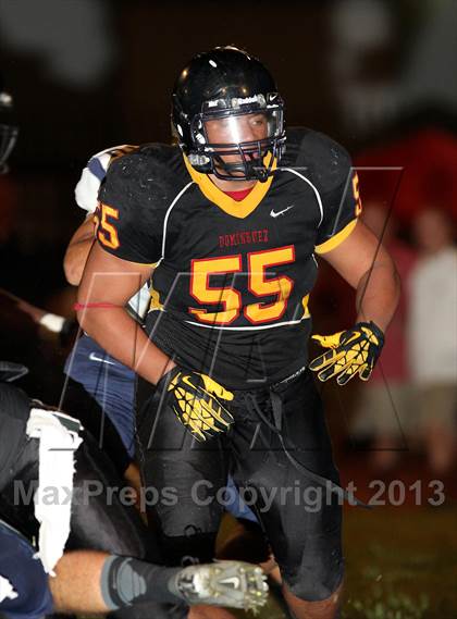 Thumbnail 2 in St. John Bosco vs. Dominguez photogallery.