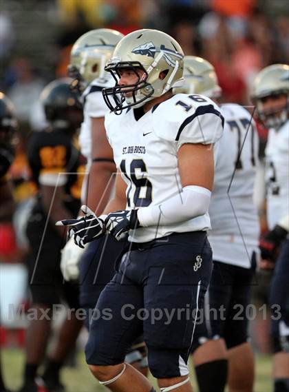 Thumbnail 1 in St. John Bosco vs. Dominguez photogallery.
