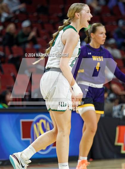 Thumbnail 2 in Millard West vs. Bellevue West (NSAA Class A Final) photogallery.