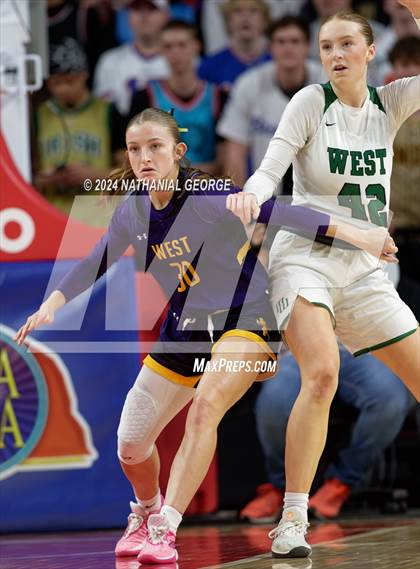 Thumbnail 2 in Millard West vs. Bellevue West (NSAA Class A Final) photogallery.