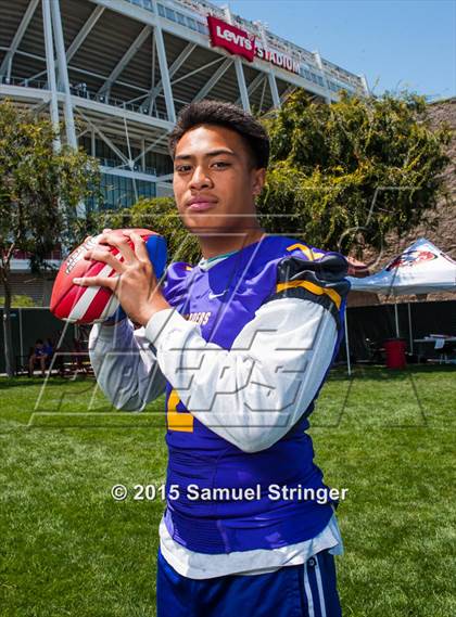 Thumbnail 1 in Archbishop Riordan (USA Football/MaxPreps Media Day Event) photogallery.