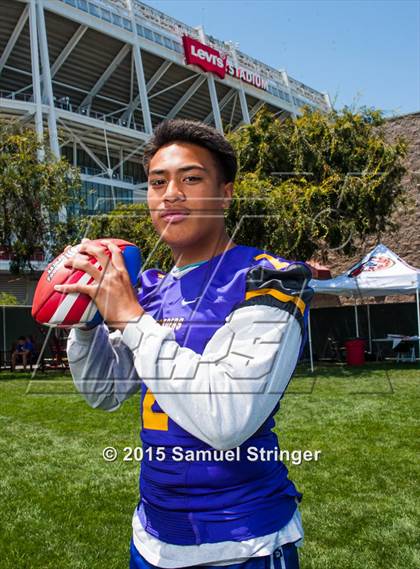 Thumbnail 3 in Archbishop Riordan (USA Football/MaxPreps Media Day Event) photogallery.