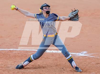 Thumbnail 2 in Mount Vernon vs. Prince Avenue Christian (GHSA Private) photogallery.