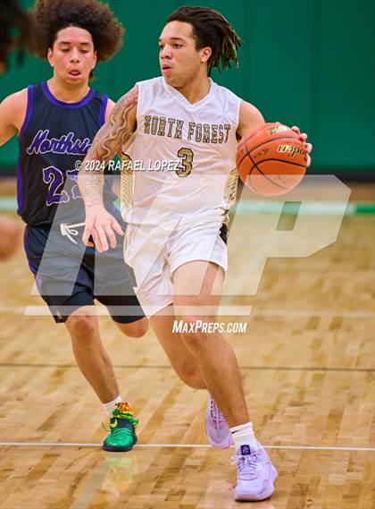 Thumbnail 1 in Northside vs. North Forest (Houston ISD Tournament) photogallery.