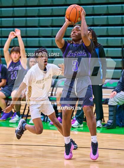 Thumbnail 2 in Northside vs. North Forest (Houston ISD Tournament) photogallery.
