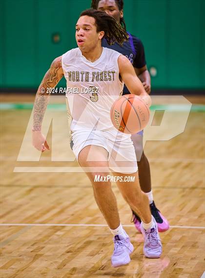 Thumbnail 3 in Northside vs. North Forest (Houston ISD Tournament) photogallery.