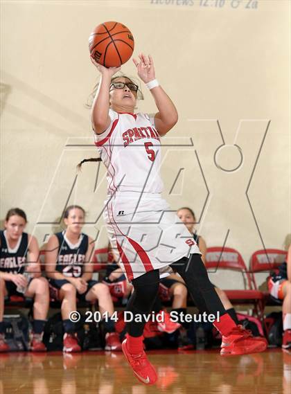 Thumbnail 1 in Turlock Christian vs. San Juan (Lady Viking Classic) photogallery.