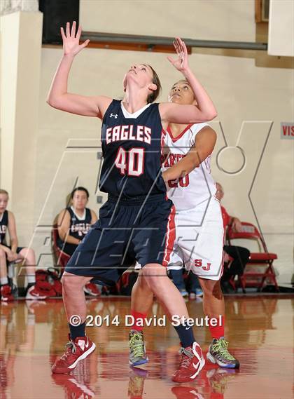 Thumbnail 1 in Turlock Christian vs. San Juan (Lady Viking Classic) photogallery.