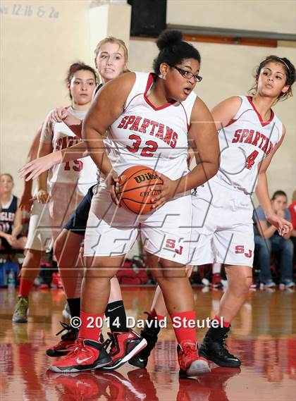 Thumbnail 1 in Turlock Christian vs. San Juan (Lady Viking Classic) photogallery.