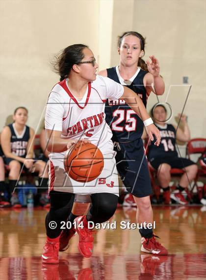 Thumbnail 3 in Turlock Christian vs. San Juan (Lady Viking Classic) photogallery.