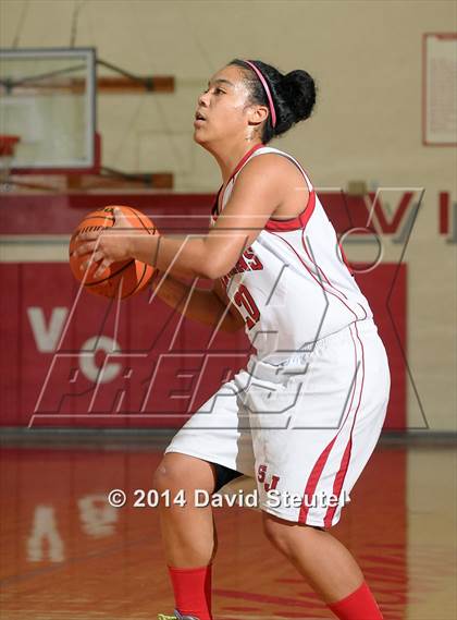 Thumbnail 3 in Turlock Christian vs. San Juan (Lady Viking Classic) photogallery.