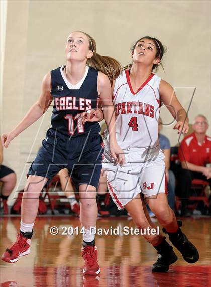 Thumbnail 2 in Turlock Christian vs. San Juan (Lady Viking Classic) photogallery.