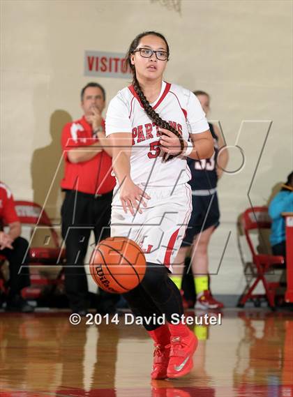 Thumbnail 1 in Turlock Christian vs. San Juan (Lady Viking Classic) photogallery.