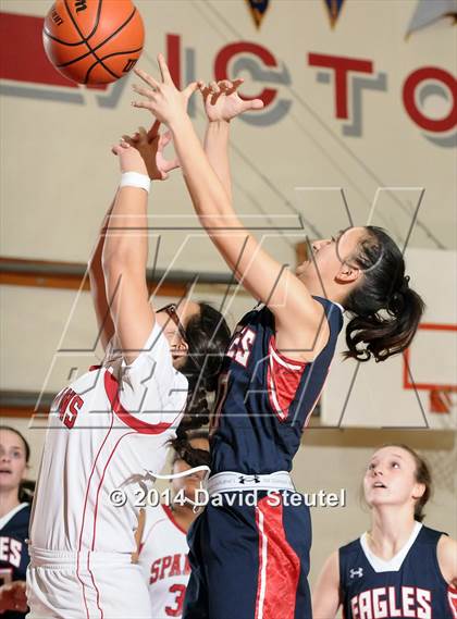 Thumbnail 1 in Turlock Christian vs. San Juan (Lady Viking Classic) photogallery.