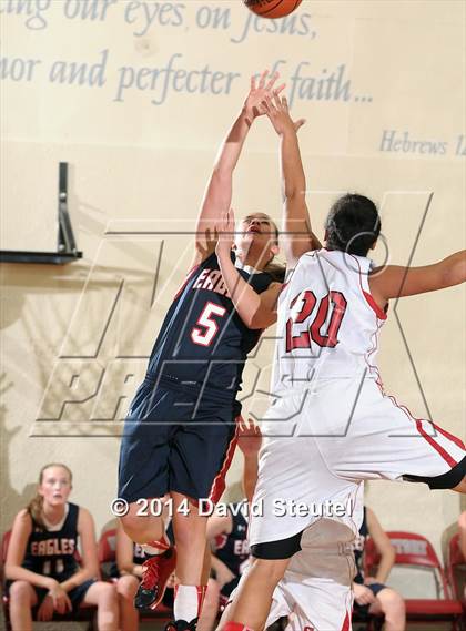 Thumbnail 2 in Turlock Christian vs. San Juan (Lady Viking Classic) photogallery.