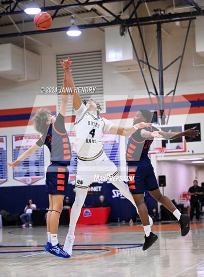 Thumbnail 3 in Roosevelt vs. Notre Dame (SO) (Tarkanian Classic Championship) photogallery.