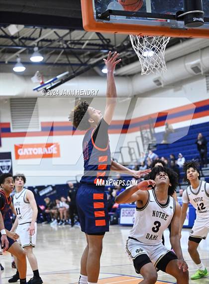 Thumbnail 2 in Roosevelt vs. Notre Dame (SO) (Tarkanian Classic Championship) photogallery.