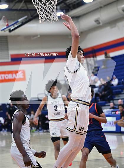 Thumbnail 1 in Roosevelt vs. Notre Dame (SO) (Tarkanian Classic Championship) photogallery.