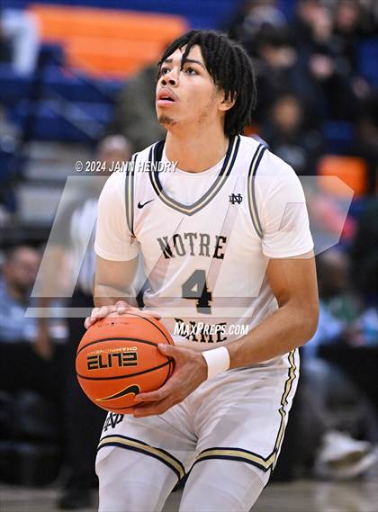 Thumbnail 2 in Roosevelt vs. Notre Dame (SO) (Tarkanian Classic Championship) photogallery.