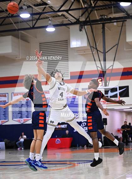 Thumbnail 1 in Roosevelt vs. Notre Dame (SO) (Tarkanian Classic Championship) photogallery.