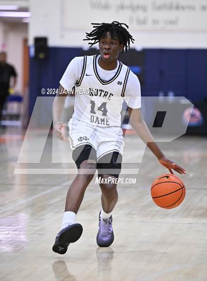 Thumbnail 2 in Roosevelt vs. Notre Dame (SO) (Tarkanian Classic Championship) photogallery.