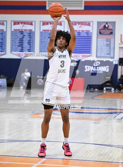 Thumbnail 2 in Roosevelt vs. Notre Dame (SO) (Tarkanian Classic Championship) photogallery.