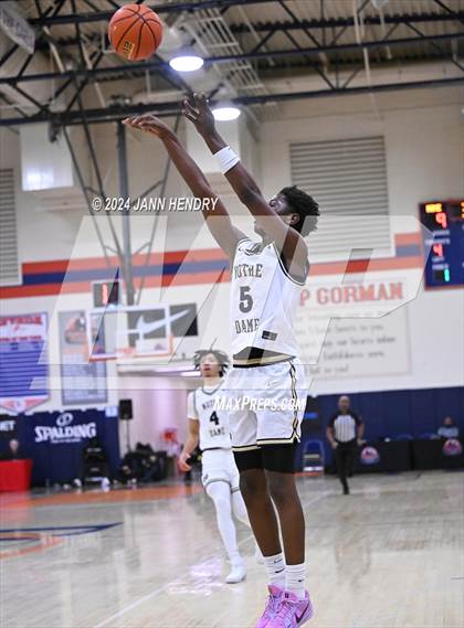 Thumbnail 2 in Roosevelt vs. Notre Dame (SO) (Tarkanian Classic Championship) photogallery.