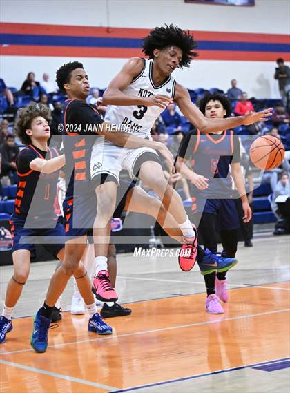 Thumbnail 3 in Roosevelt vs. Notre Dame (SO) (Tarkanian Classic Championship) photogallery.