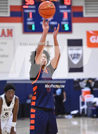 Thumbnail 1 in Roosevelt vs. Notre Dame (SO) (Tarkanian Classic Championship) photogallery.
