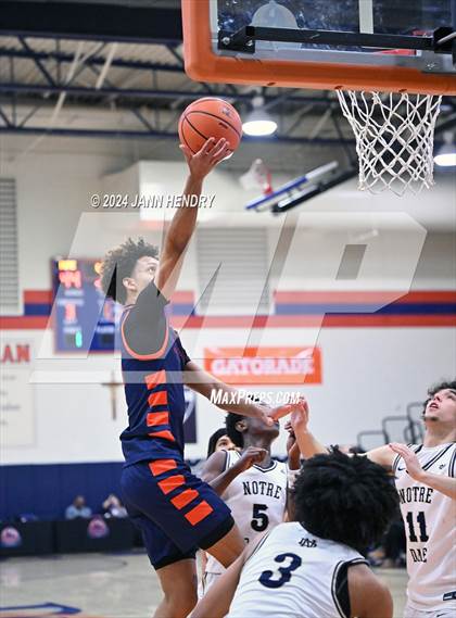 Thumbnail 3 in Roosevelt vs. Notre Dame (SO) (Tarkanian Classic Championship) photogallery.