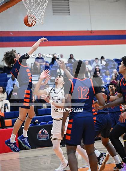 Thumbnail 3 in Roosevelt vs. Notre Dame (SO) (Tarkanian Classic Championship) photogallery.