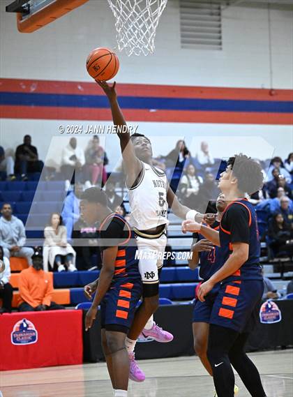 Thumbnail 2 in Roosevelt vs. Notre Dame (SO) (Tarkanian Classic Championship) photogallery.
