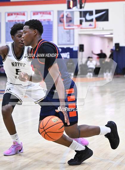Thumbnail 2 in Roosevelt vs. Notre Dame (SO) (Tarkanian Classic Championship) photogallery.
