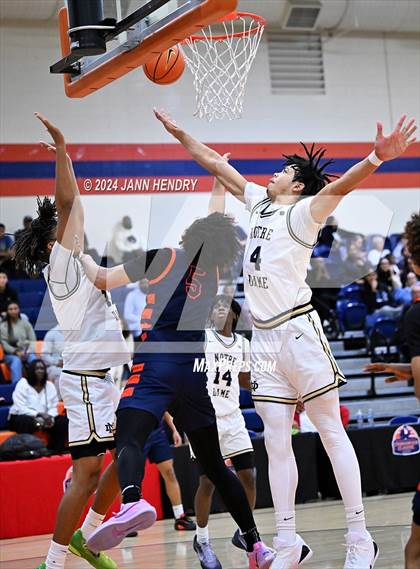 Thumbnail 2 in Roosevelt vs. Notre Dame (SO) (Tarkanian Classic Championship) photogallery.