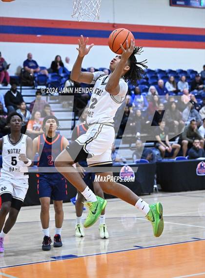 Thumbnail 2 in Roosevelt vs. Notre Dame (SO) (Tarkanian Classic Championship) photogallery.