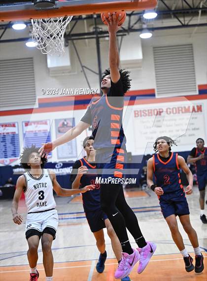 Thumbnail 2 in Roosevelt vs. Notre Dame (SO) (Tarkanian Classic Championship) photogallery.