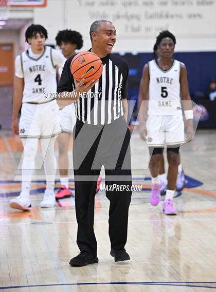 Thumbnail 1 in Roosevelt vs. Notre Dame (SO) (Tarkanian Classic Championship) photogallery.