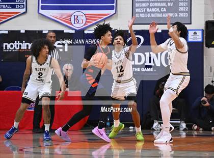 Thumbnail 1 in Roosevelt vs. Notre Dame (SO) (Tarkanian Classic Championship) photogallery.