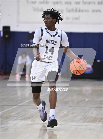 Thumbnail 3 in Roosevelt vs. Notre Dame (SO) (Tarkanian Classic Championship) photogallery.