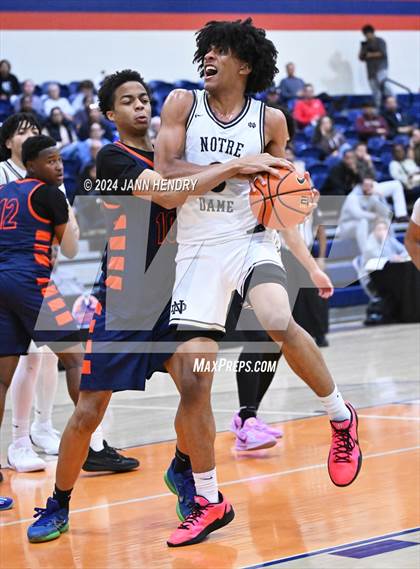 Thumbnail 2 in Roosevelt vs. Notre Dame (SO) (Tarkanian Classic Championship) photogallery.